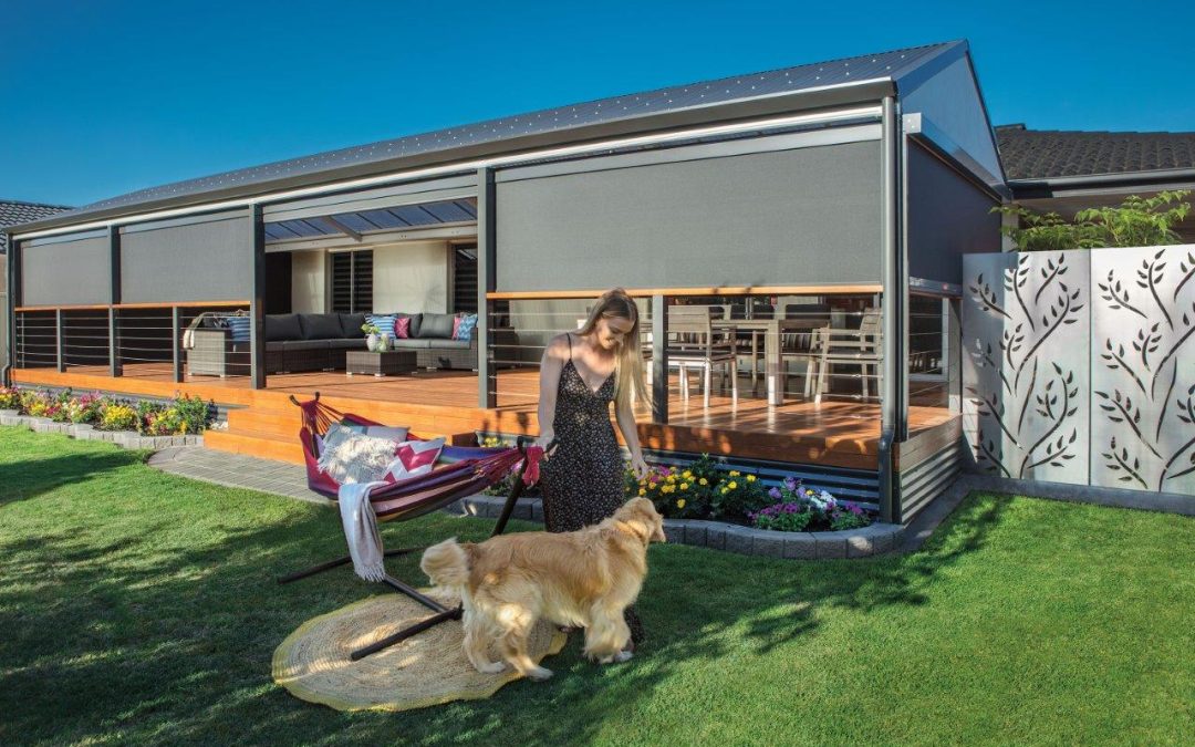 Ambient Blinds - On Outback March Cover 2018, External Blinds Melbourne