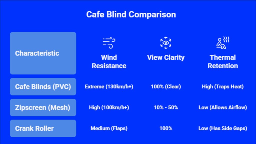 Cafe Blinds Comparison